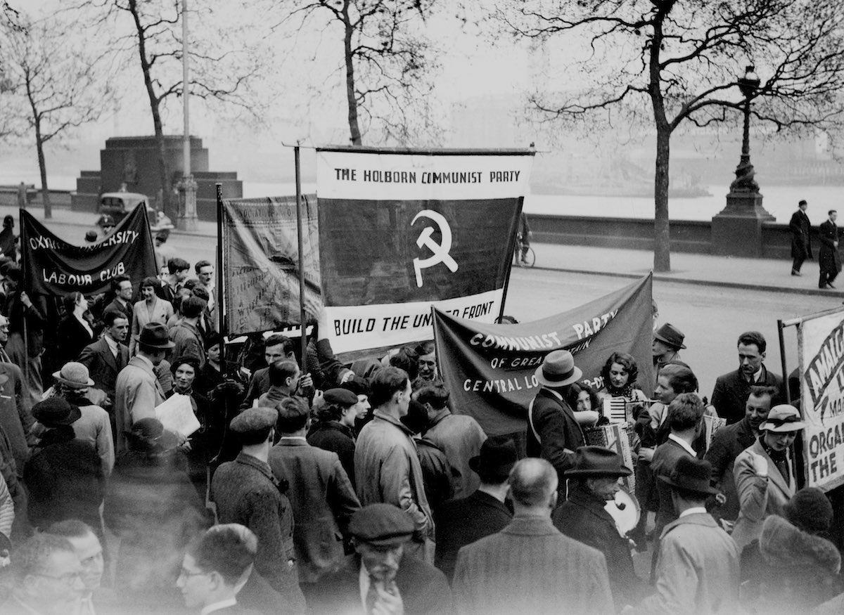 Коммунисты в Англии, 1936