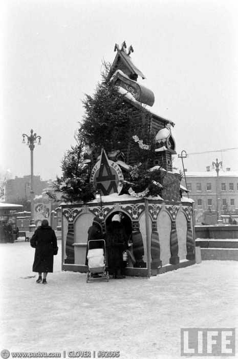 Новый год, СССР, Москва, История