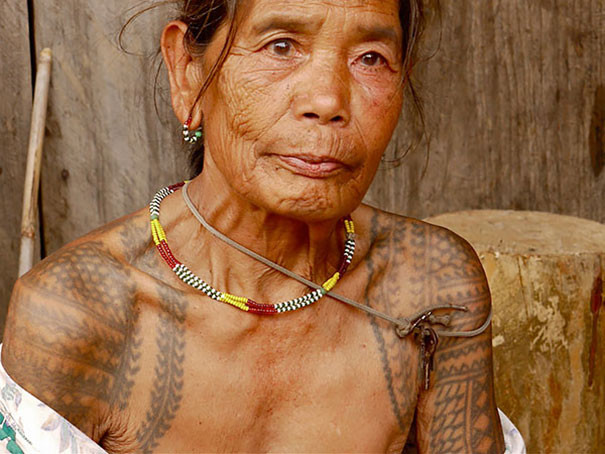 Retro outdoor grannies tattoo