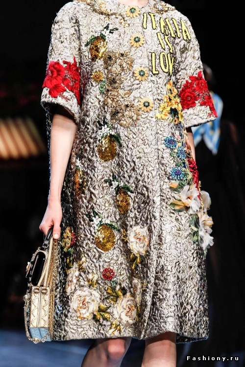 Dolce & Gabbana Весна-Лето 2016 - красота в деталях Dolce & Gabbana Весна-Лето 2016 - красота в деталях