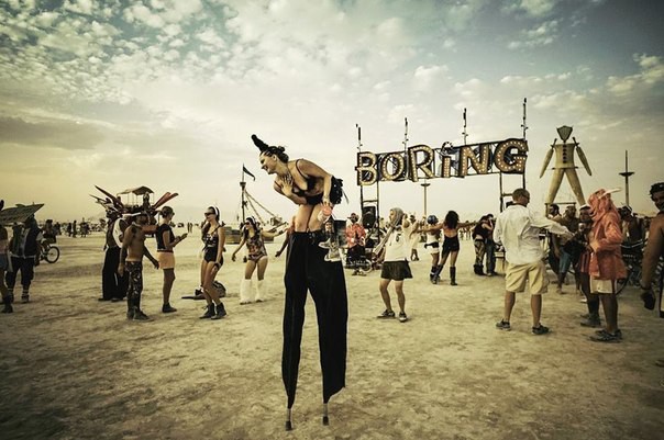 Необычный фестиваль «Burning Man» в штате Невада. Необычный фестиваль «Burning Man» в штате Невада
