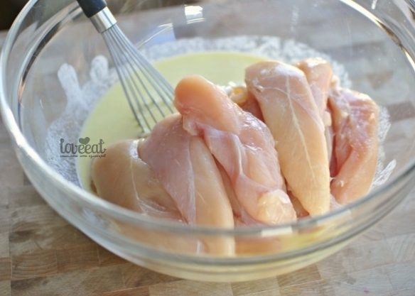Куриные пальчики в картофельных чипсах