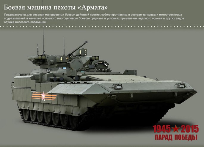 Минобороны опубликовало первые официальные фотографии танка «Армата» 9 мая, история, россия, факты