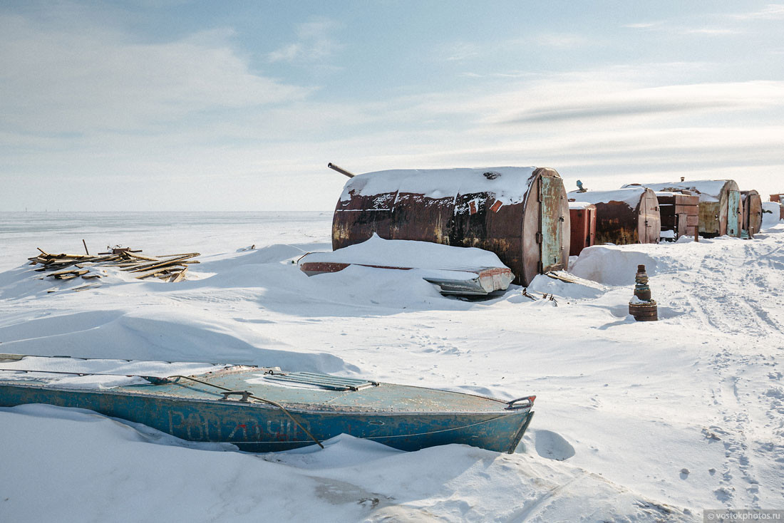 Доставка почты на крайний север по льду Лены Тикси, буханка, почта россии, уаз, якутия