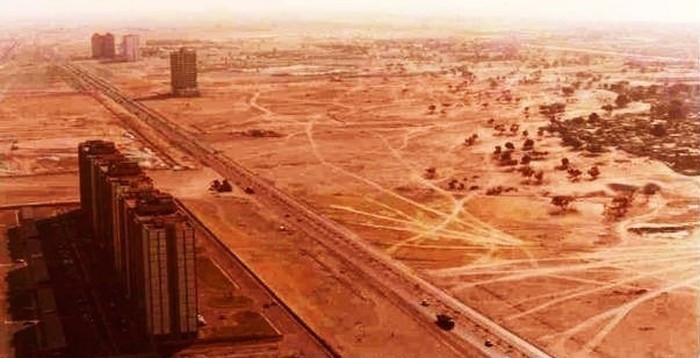 Дубай, ОАЭ, 1980-е города, изменения