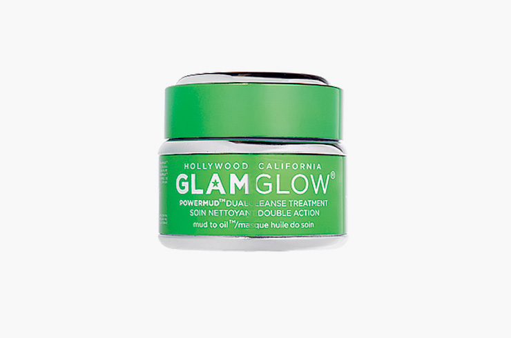 GlamGlow, маска двойного действия Powermud Dualcleanse Treatment