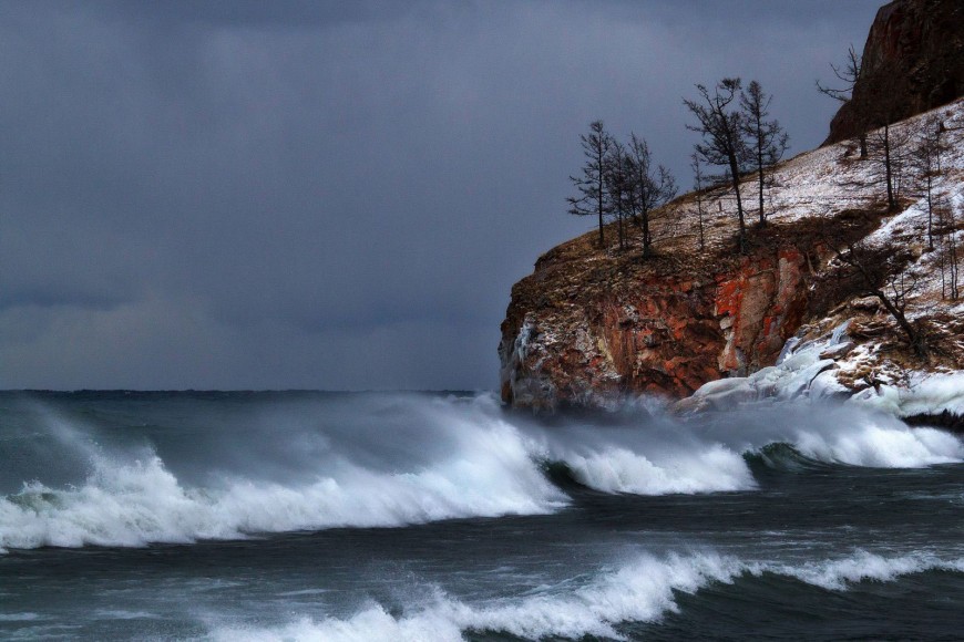 Идеальный шторм на озере Байкал