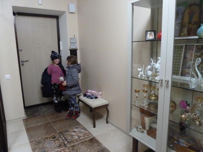 Интерьер прихожей Квартира пенсионеров