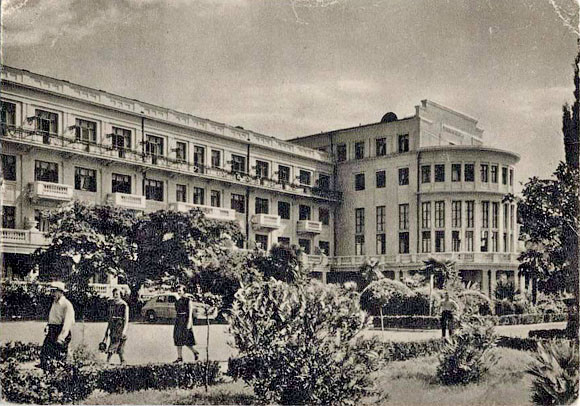 Как Сочи стал курортом развитие курорта Сочи, санатории СССР, сочи