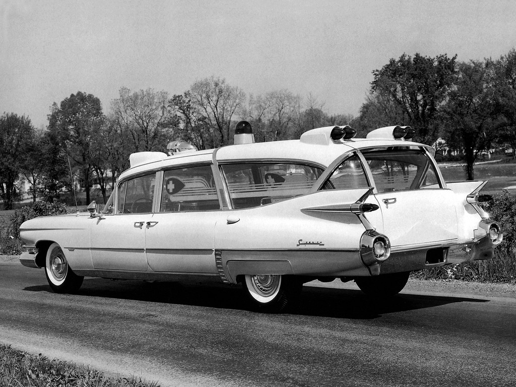 27. Superior Cadillac Crown Royale Ambulance (6890) '1959 катафалк, скорая, универсал