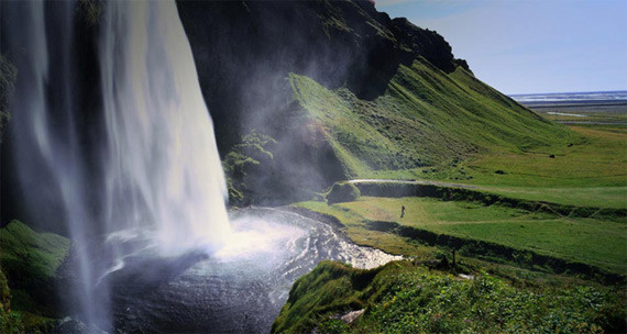 Водопад Сельяландфосс, Исландия природа.красота, факты