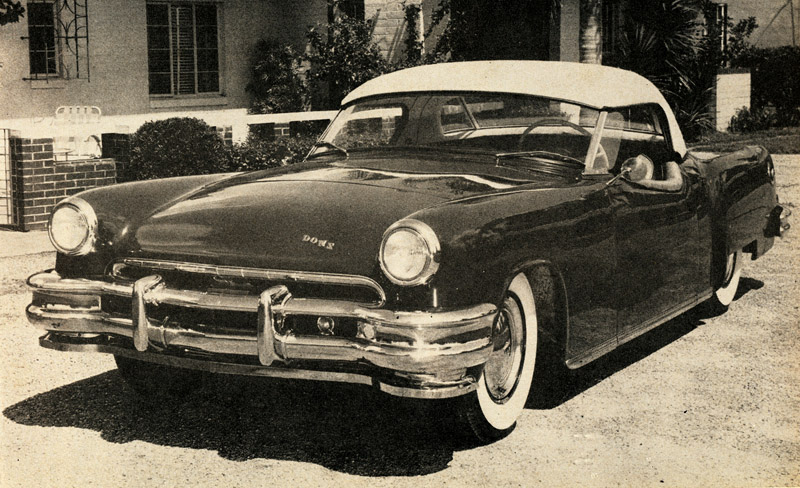 Donz Lancer '1952 автодизайн, американский автопром