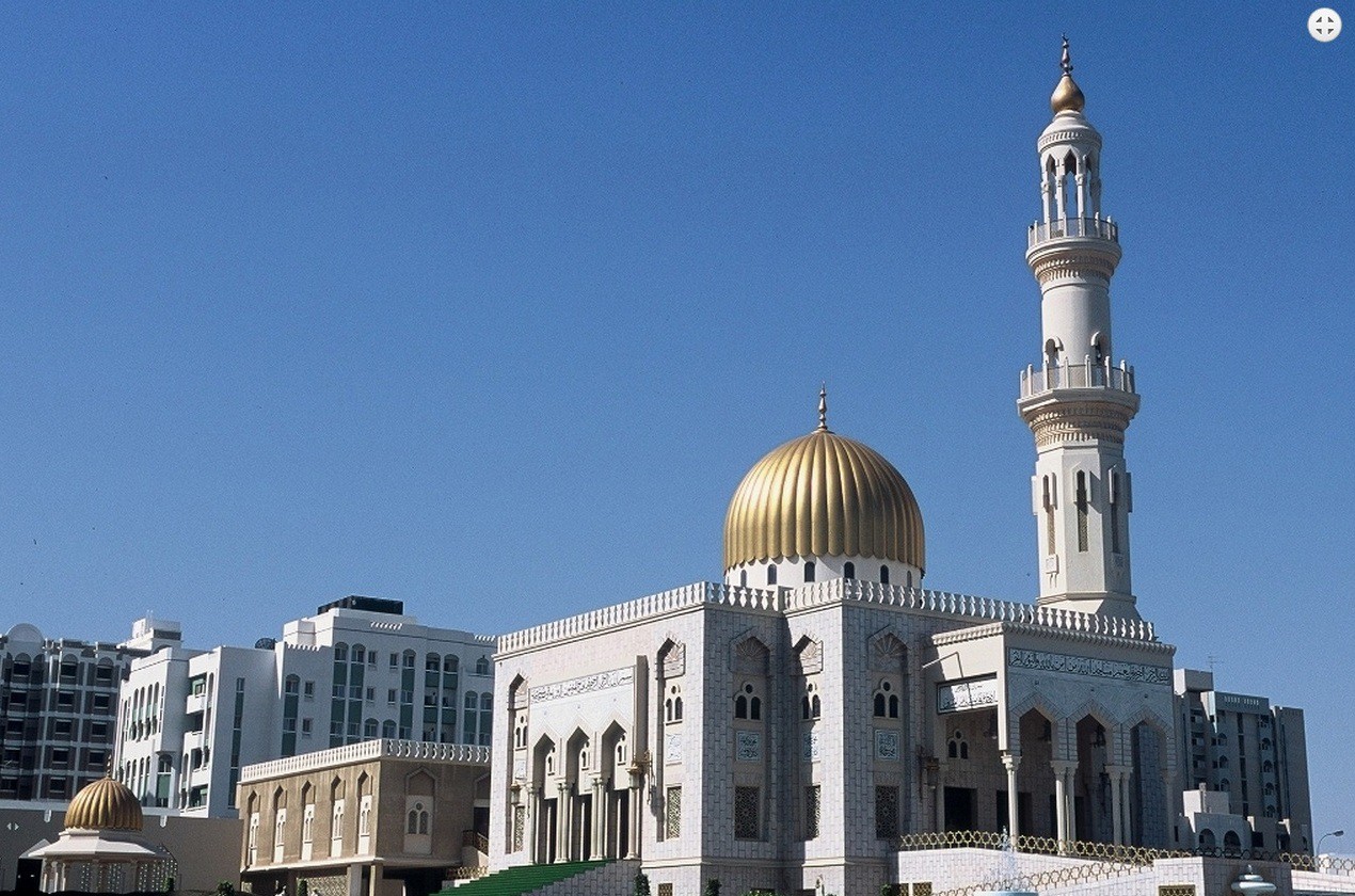 Мечеть в Маскате Оман, Султанат Оман, восток, персидский залив