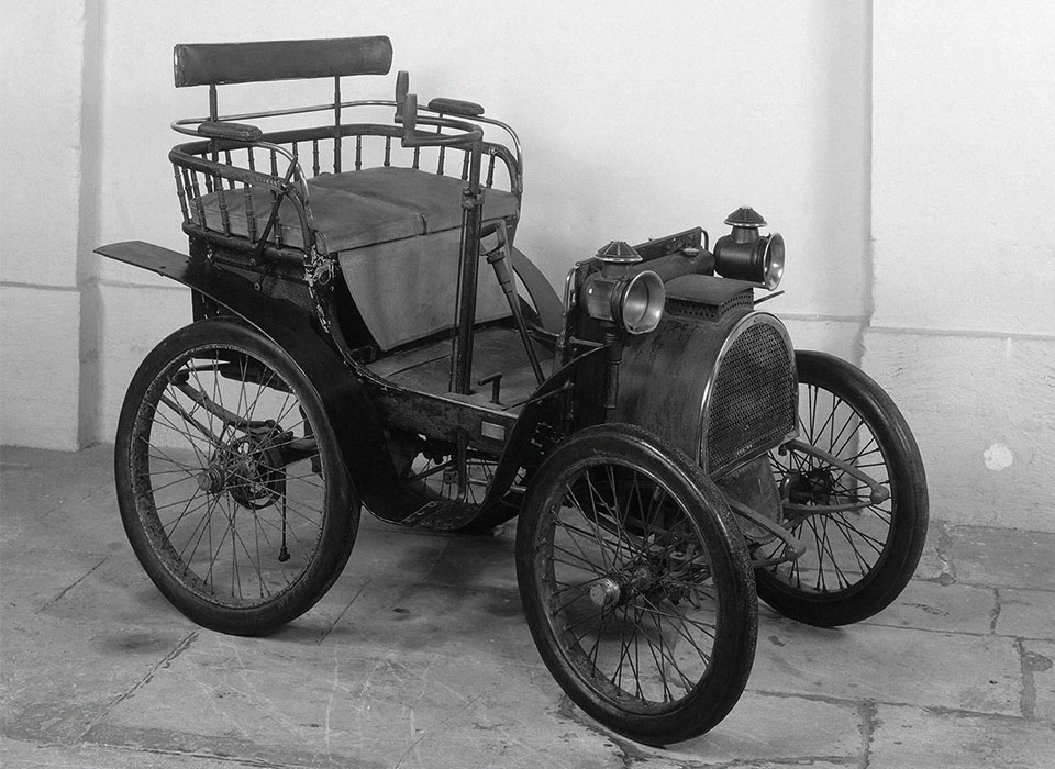 Renault Voiturette Type A (1898) авто, история, ретро автомобили