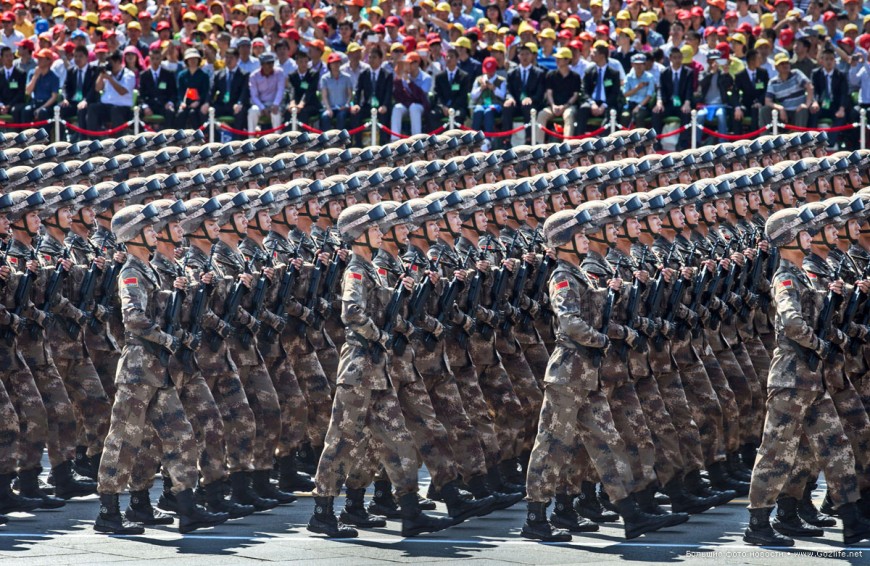 Грандиозный военный парад в Пекине