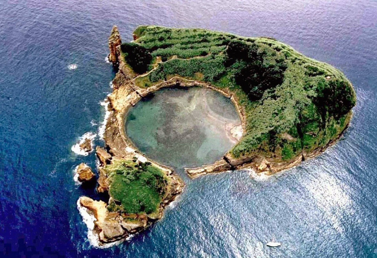 Lagoa do de Vila Franca do Campo Lagoa do de Vila Franca do Campo красота, озера, природа