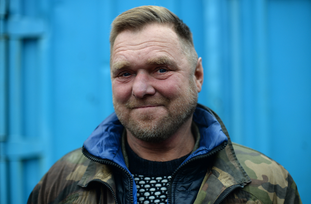 Питерские бездомные до и после стрижки Питерские бездомные до и после стрижки