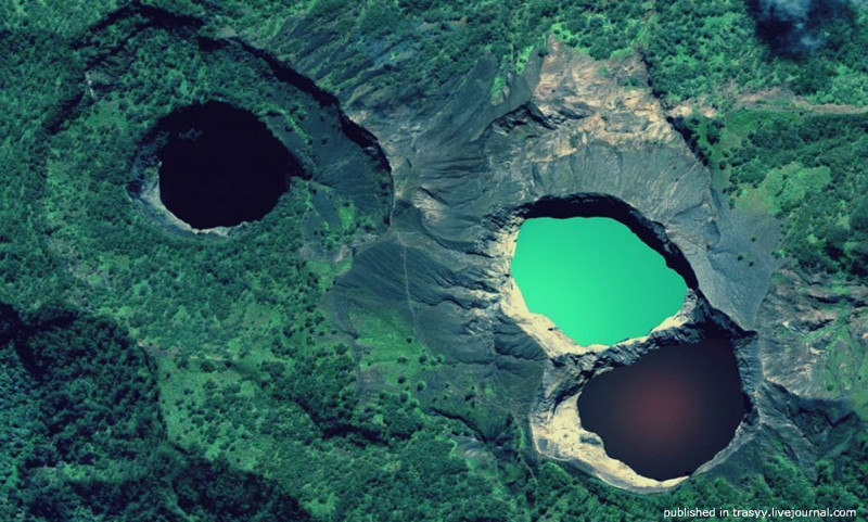 Кратер Келимуту кратеры, природа