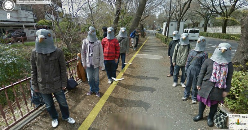 10 самых странных снимков на Google Street View google, снимок, странность