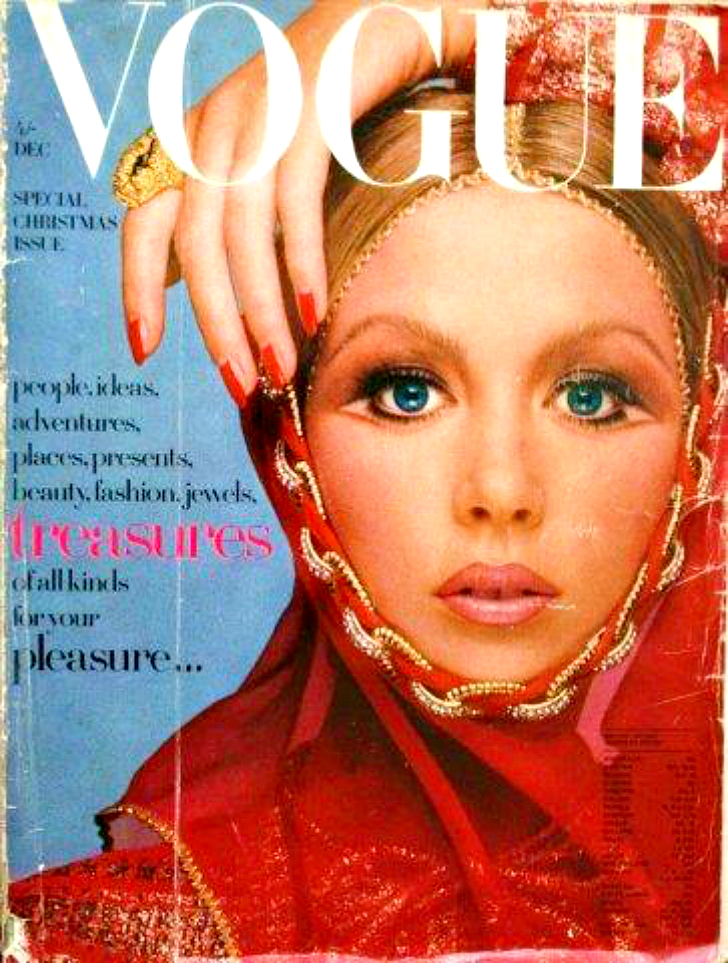 Обложка журнала Vogue. 1969 год.