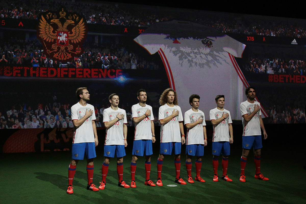 Презентация новой формы сборной России по футболу: как это было