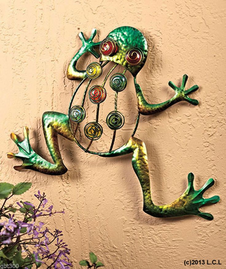 Frog Garden Art