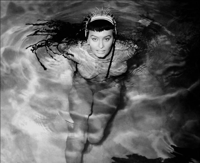   .  / Sophia Loren nudo. Photo