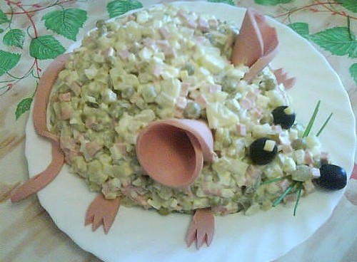Красивые салаты для детей с