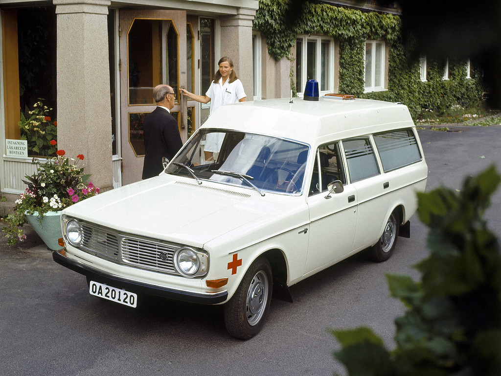 44. Volvo 145 Express Ambulance '1972 катафалк, скорая, универсал