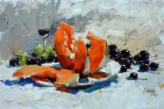 Художник Сергей Алексеев. Завораживающая акварель