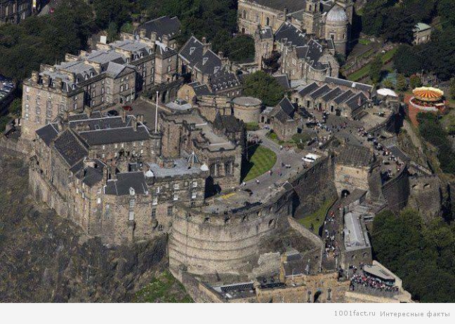 Эдинбургский замок, Шотландия история, мистика
