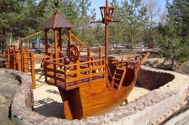 Как сделать кораблик для детской площадки фото 7 Как сделать кораблик для детской площадки фото 7