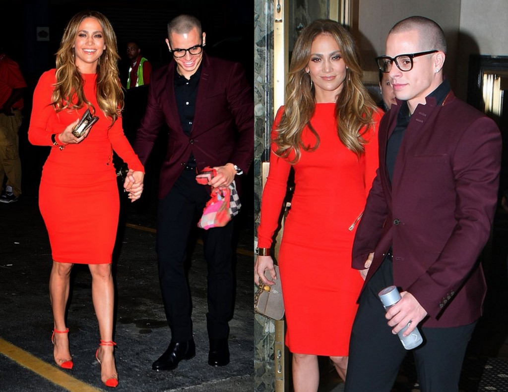 Jennifer Lopez red dress