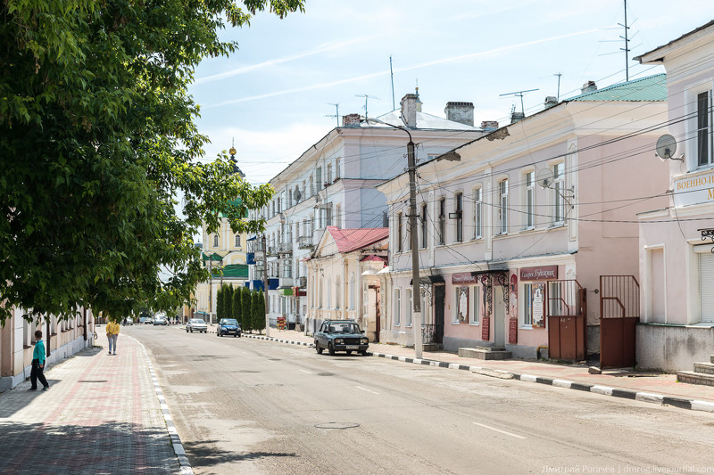 Елец. На год старше Москвы и на порядок меньше её Елец, прогулка, фото