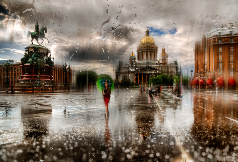 Дождливые пейзажи петербургского фотографа, словно написанные маслом Дождливые пейзажи петербургского фотографа, словно написанные маслом дождь, санкт-петербург, фотография