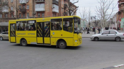 В Херсоне транспортный коллапс:власти отменили автобусы из-за цен на бензин