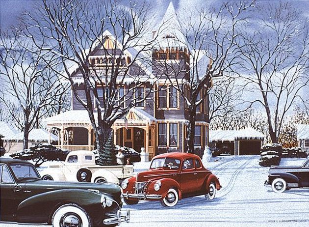 авто, художник, Ken Eberts