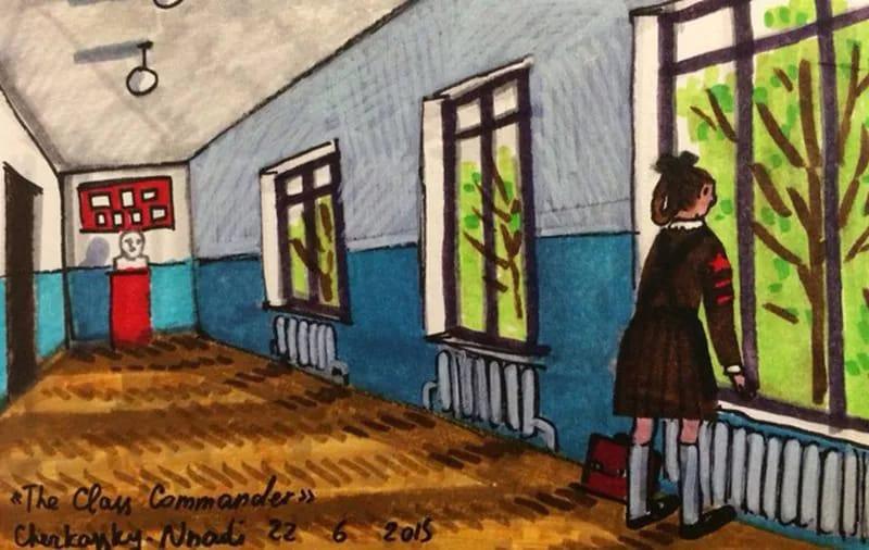 Душевные картины израильской художницы о детстве в СССР Душевные картины израильской художницы о детстве в СССР