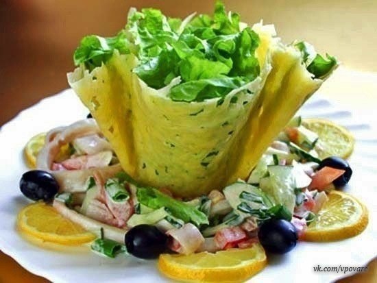 Сырные корзиночки