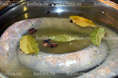 Домашняя колбаса