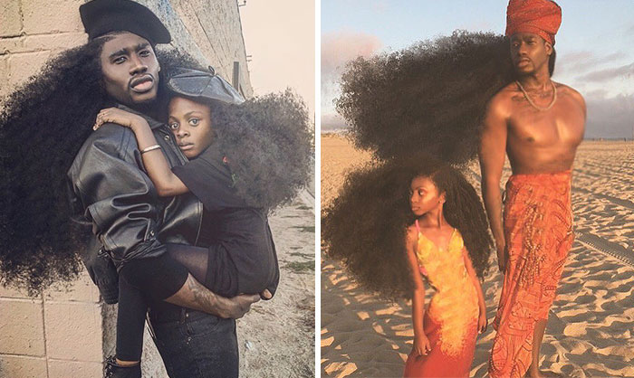 Красота, мода и волосы: Как стильный тандем отца и дочери всего за год покорил Instagram