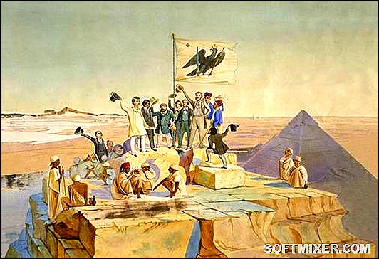 Lepsius-Expedition-Cheops-Pyramide