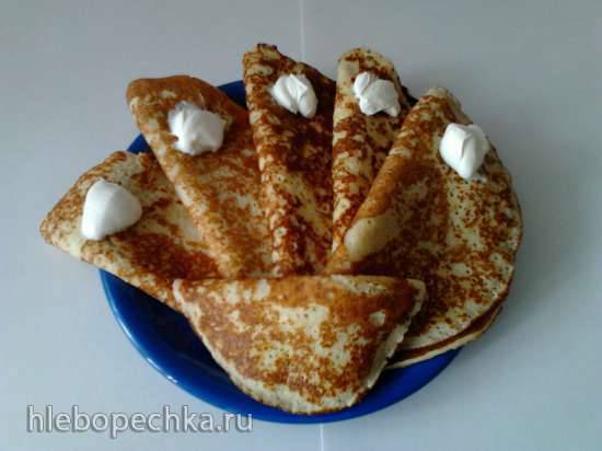 Блинчики "Дружба овсянки и манки"