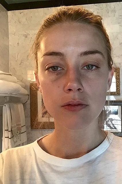 Как Джонни Депп разукрасил физиономию своей жены