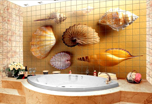 3D кафель – креативные идеи 3D кафель – креативные идеи