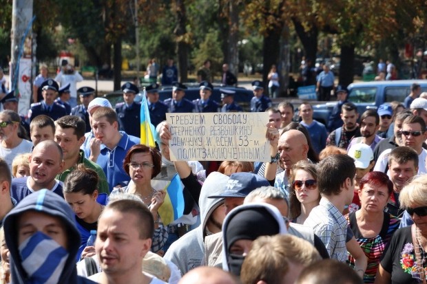 Шабаш нацистов в Одессе. "Москаляку на гиляку"