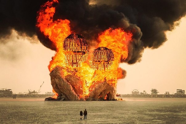Необычный фестиваль «Burning Man» в штате Невада. Необычный фестиваль «Burning Man» в штате Невада