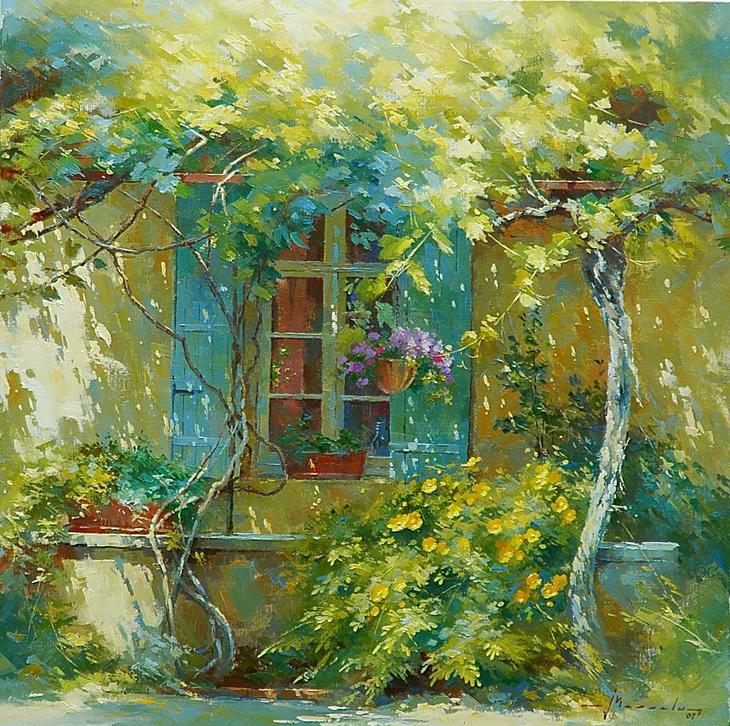 Солнечное настроение в творчестве Йохана Мессели (Johan Messely)