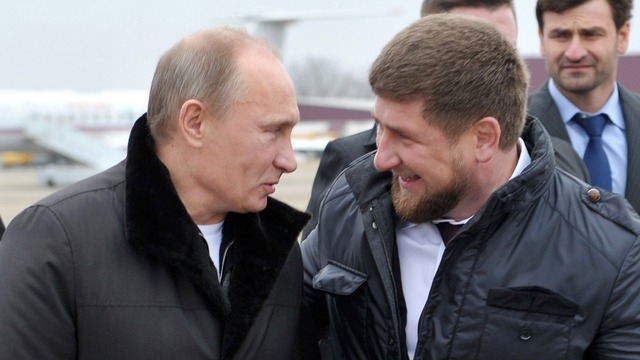 Путин и Кадыров. Соратники