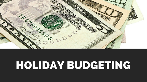 holiday budgeting